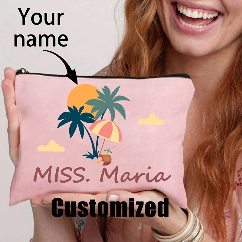 Beauty Makeup Names - Passen Sie Ihren Namen an. Kosmetiktasche.