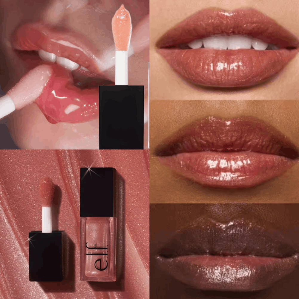 Beauty Makeup Looks - Lipgloss Glänzender Kristall - Langanhaltende Glänzende