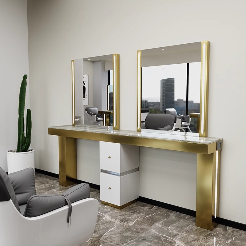 Beauty Makeup Design - Neues Design Frisiertisch für Friseursalon mit