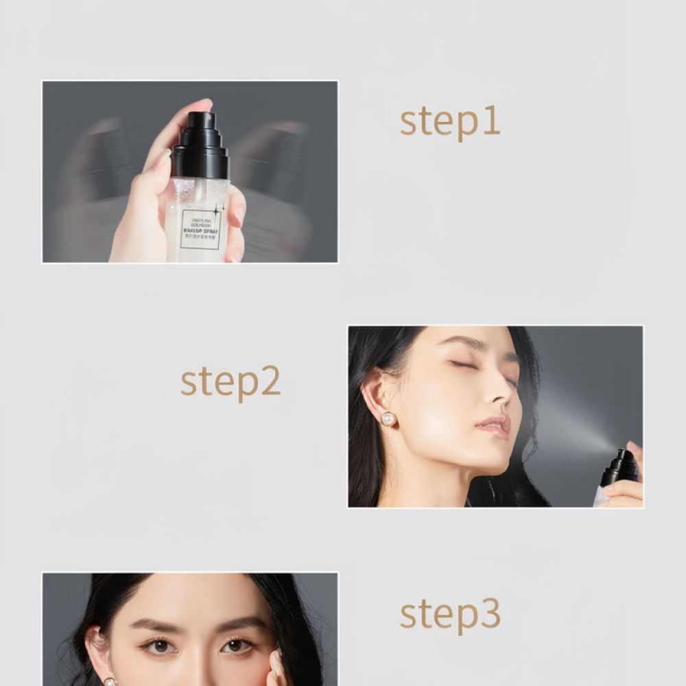 Beauty Makeup Fixer - Für Hunmui Starry Shimmer Setting Spray