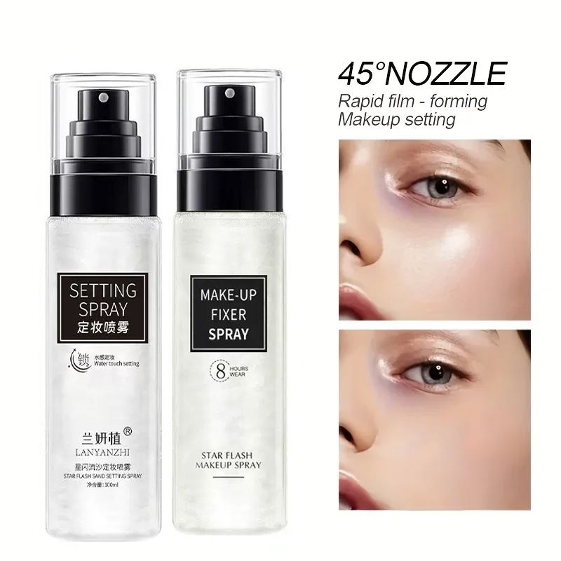 Beauty Makeup Fixer - Make-up-Fixierer-Spray, wasserdicht, schweißfest, langlebig, Ölkontrolle, feuchtigkeitsspendendes
