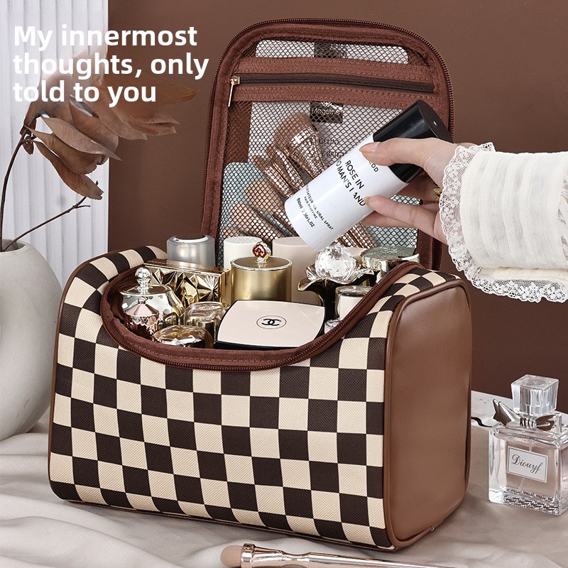 Makeup Beauty Necessaire - Wasserdichte Reise-Kulturtasche für Herren, Kosmetiktasche für