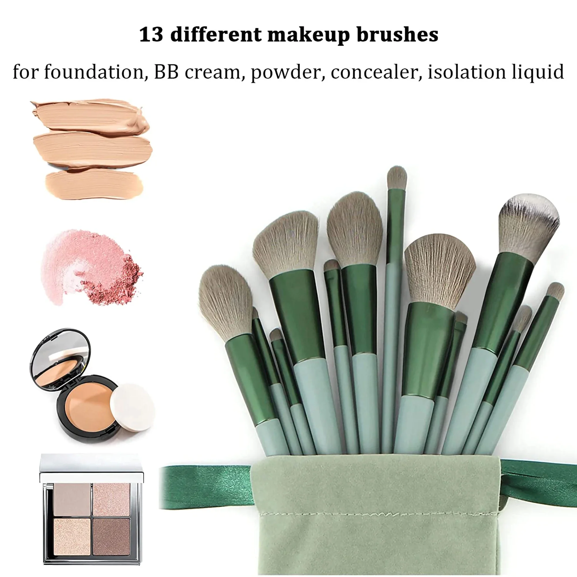 13-teiliges Make-up-Pinsel-Set – Beauty Makeup Kit Box Bewertung und Preis
