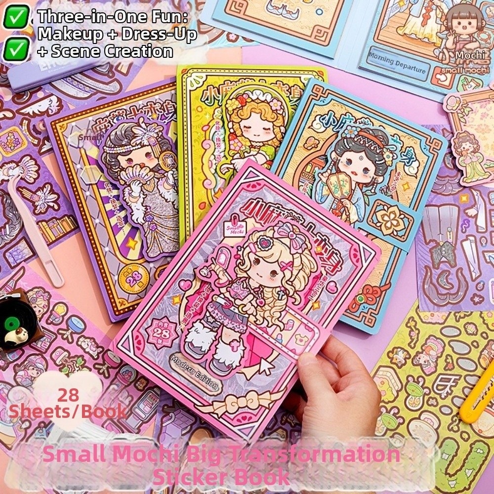 28 Blatt Cartoon-Verkleidungs- – Beauty Makeup Design Bewertung und Preis