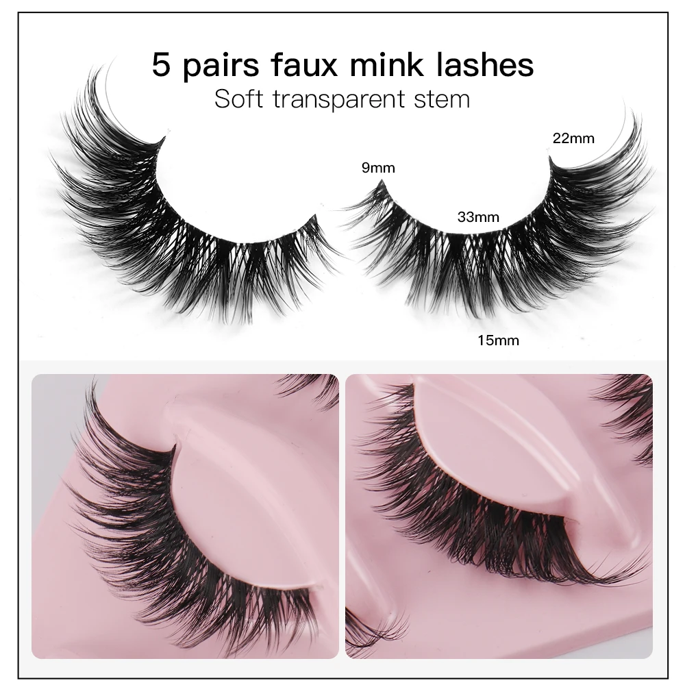Cat Eye 5 Paar 3D Natürliche F – Beauty Makeup Looks Bewertung und Preis
