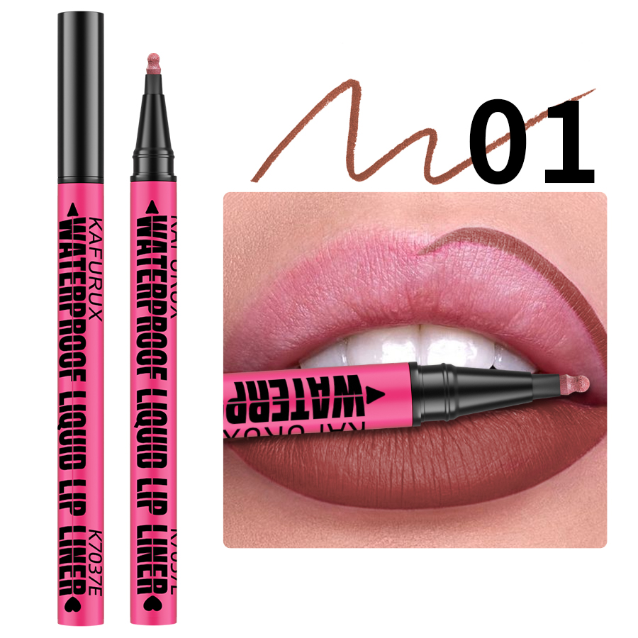 1PC Flüssigkeit Matte12-Farbe  – Lip Liner Pencil Bewertung und Preis