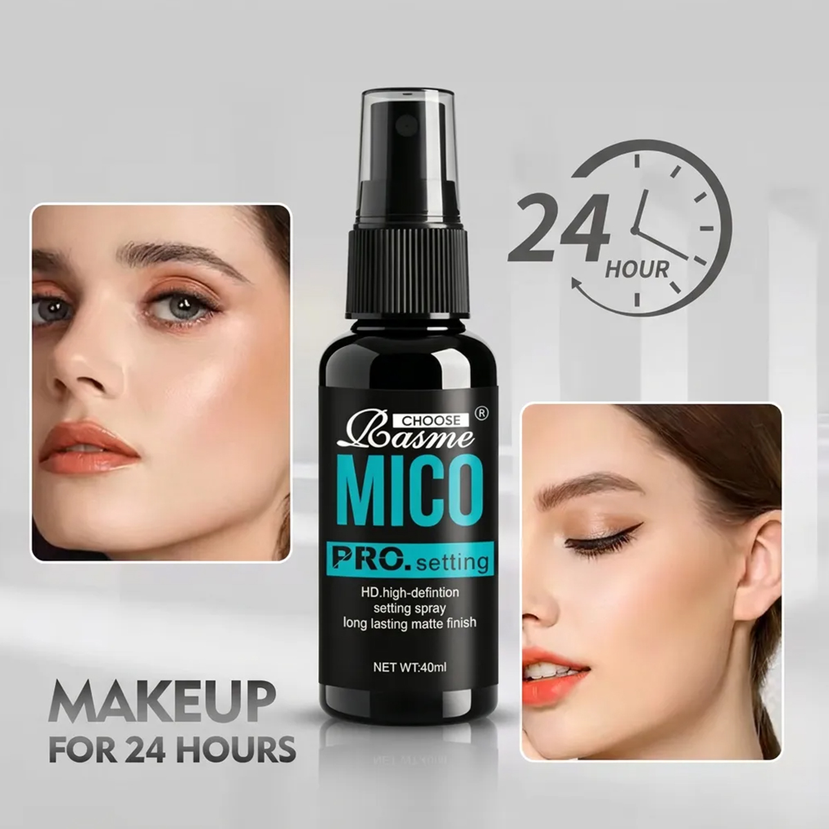 Wählen Sie Rasme MICO Make-up- – Makeup Fixing Mist Bewertung und Preis